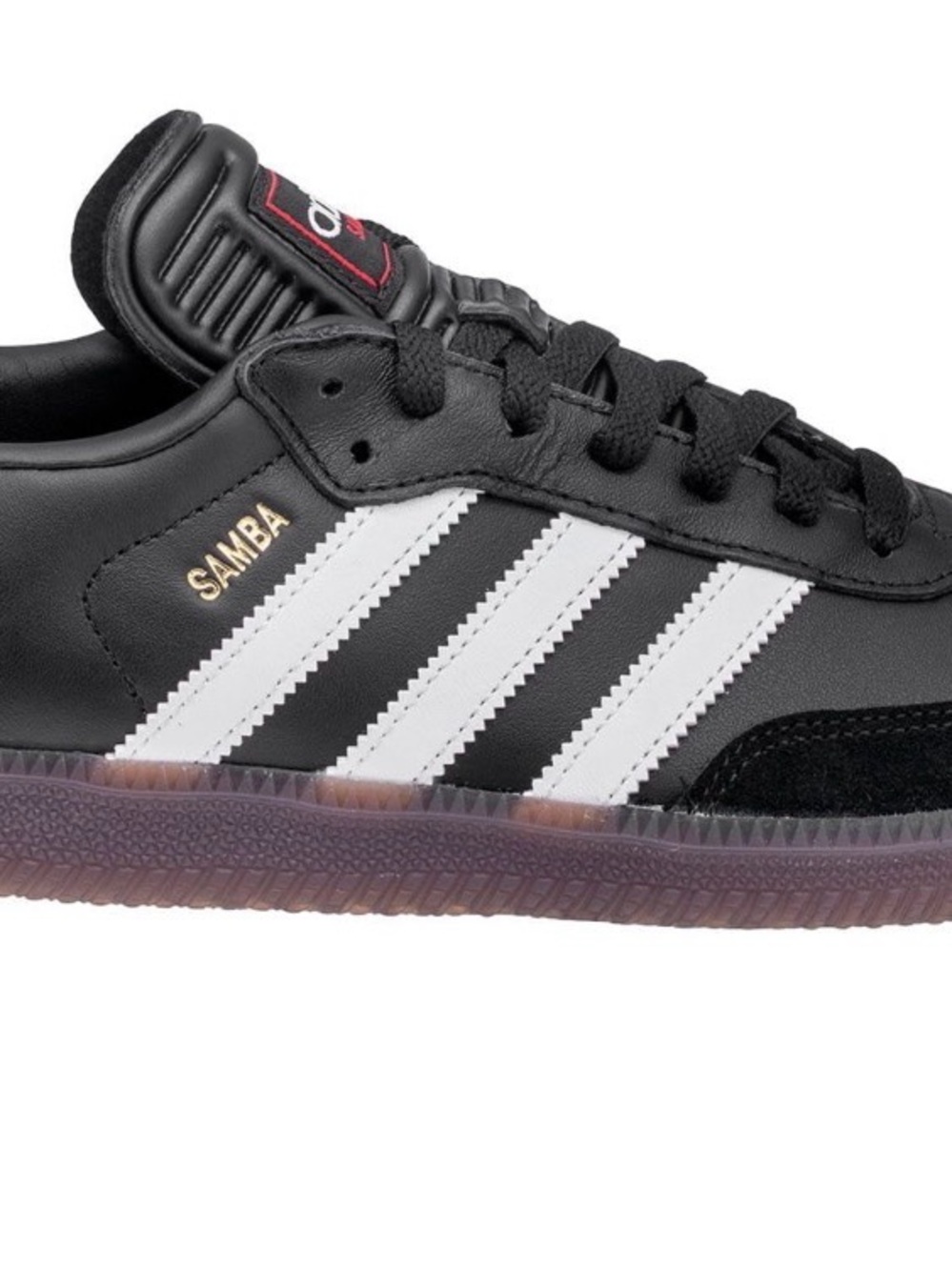 Adidas Unisex Samba Indoor Soccer Sneakers Black White Men Size 12